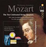 莫札特：十首著名弦樂四重奏（5 CDs）<br>萊比錫弦樂四重奏 <br>W. A. Mozart : The Ten Celebrated String Quartets